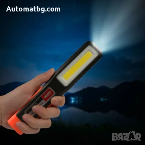 Акумулаторна работна лампа Automat, 3 режима, USB, снимка 6 - Аксесоари и консумативи - 49475561
