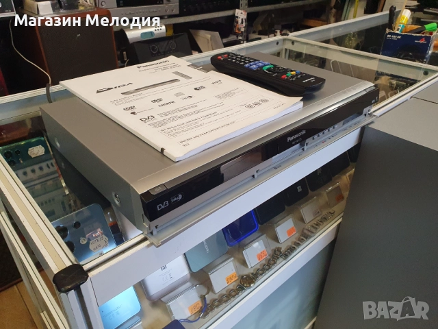 Записващо двд / DVD Recorder Panasonic DMR-EX72S с оригинално дистанционно и книжка., снимка 9 - Плейъри, домашно кино, прожектори - 50613297