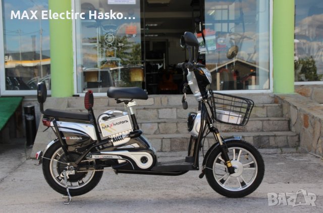 Електрически скутер-велосипед MaxMotors EBZ16 500W - BLACK, снимка 2 - Мотоциклети и мототехника - 41827533