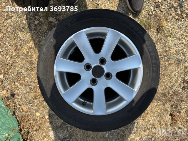 Джанти 4X100 ET 38 14R., снимка 3 - Гуми и джанти - 51409884