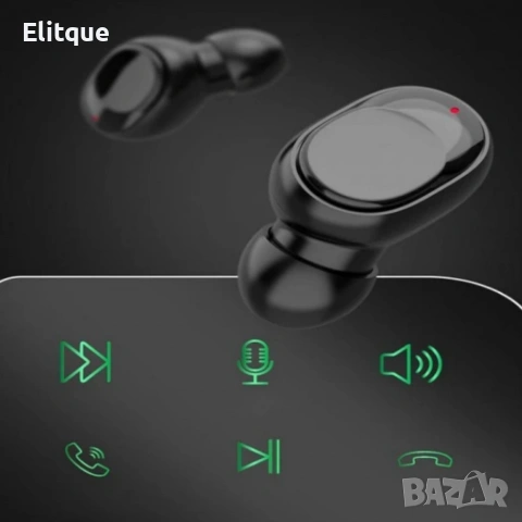 Стерео безжични слушалки КLGO HK-90BL Bluetooth 5.0 – Pure BASS, снимка 6 - Друга електроника - 53389424