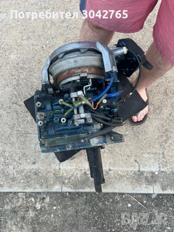 Двигател за извънбордов двигател Ямаха