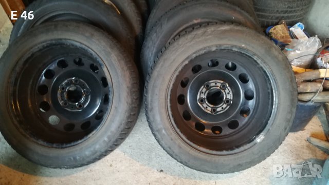 Зимни гуми с джанти БМВ Е87,E90, 91,92,93185/60-16, снимка 4 - Гуми и джанти - 38382312