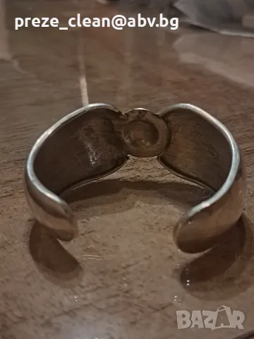 Сребърна гривна, снимка 6 - Колиета, медальони, синджири - 48017203