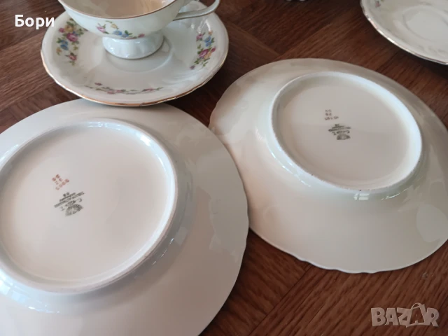 Порцелан Bavaria Edelstein Maria Theresia, снимка 15 - Сервизи - 51407241