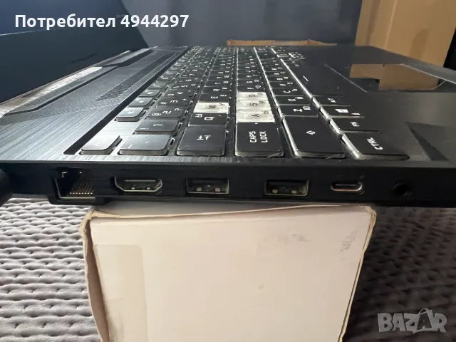 ASUS TUF Gaming A15, добро състояние, снимка 7 - Лаптопи за игри - 56007859