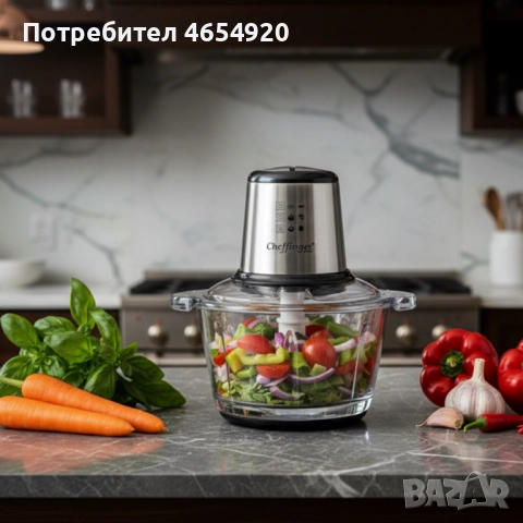 Висококачествен чопър Cheffinger CF-FP500 , снимка 2 - Чопъри и пасатори - 52506331