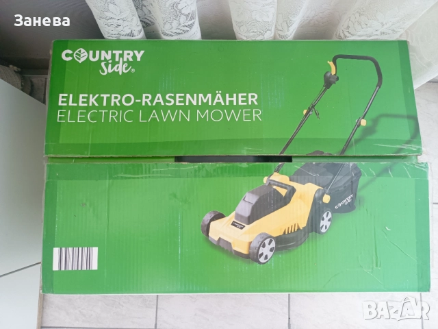 Електрическа косачка.Като нова., снимка 4 - Градинска техника - 52434321