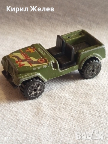 Метална количка Военен джип Army 24 винтидж модел за КОЛЕКЦИЯ ДЕКОРАЦИЯ 28429, снимка 4 - Колекции - 53557507