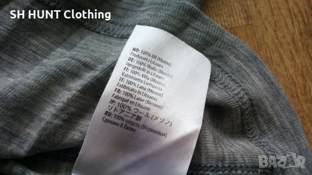 DEVOLD HIKING MAN HALF ZIP NECK 100% Extra Fine Merino Wool размер M термо блуза - 408, снимка 13 - Блузи - 41365088