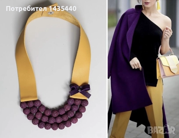 Колие Vyara Tzeneva Jewellery, снимка 4 - Колиета, медальони, синджири - 52229447