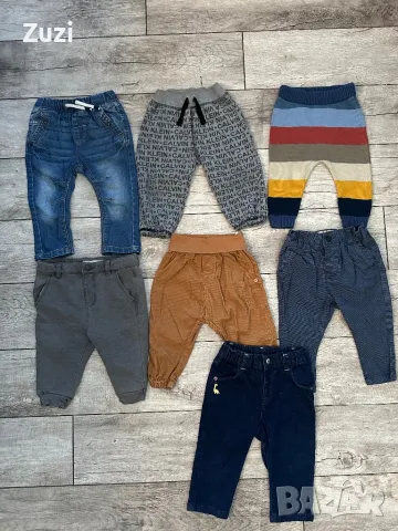H&M, Calvin Klein, Next панталони 74 размер, снимка 3 - Панталони и долнища за бебе - 47577508