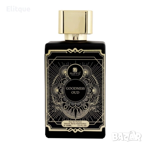 Оригинален Арабски парфюм Goodness Oud Black Riiffs 100ml  , снимка 6 - Дамски парфюми - 52904235