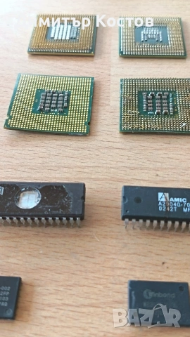 Продавам лот процесори и чипове за електронна скрап, снимка 2 - Друга електроника - 53857429
