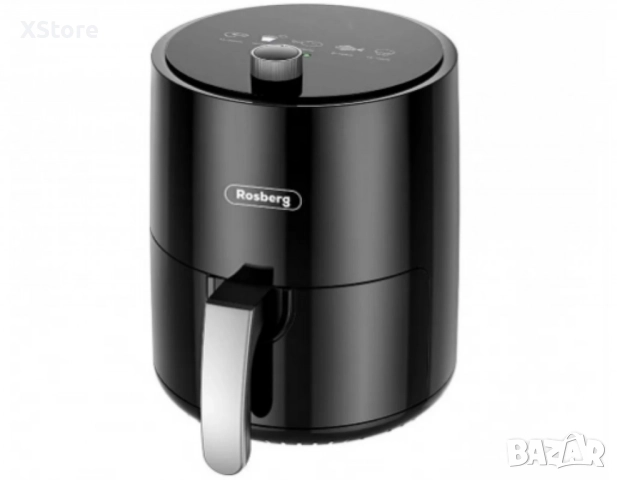 Фритюрник, 1200W, 2.5л. до 200°C, Черен