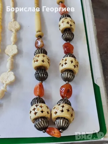 Гердан от кост три броя, снимка 6 - Колекции - 39656886