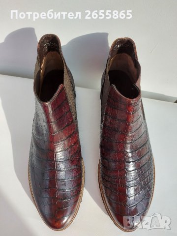 GABOR кожени боти р.41, снимка 2 - Дамски боти - 33975160