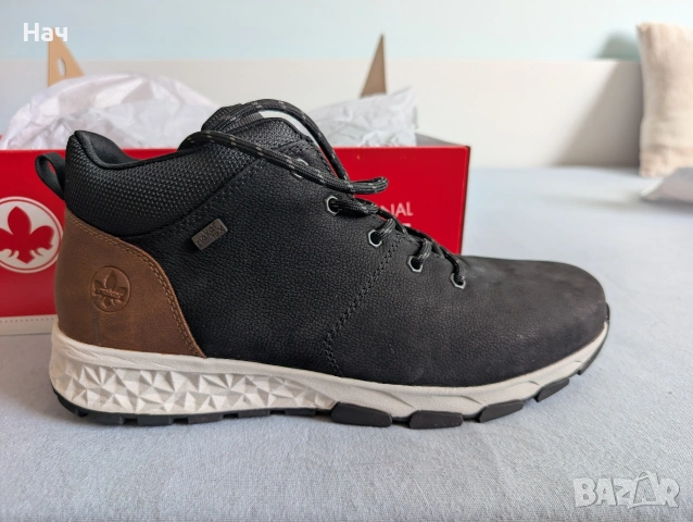 обувки Rieker 45, снимка 4 - Мъжки боти - 53833295