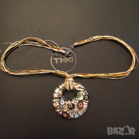 намалено Мурано страхотно колие, снимка 4 - Колиета, медальони, синджири - 36500151