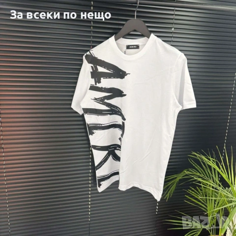 Amiri Мъжка Тениска👕Мъжка Блуза С Къс Ръкав - Различни Цветове Код Urban36