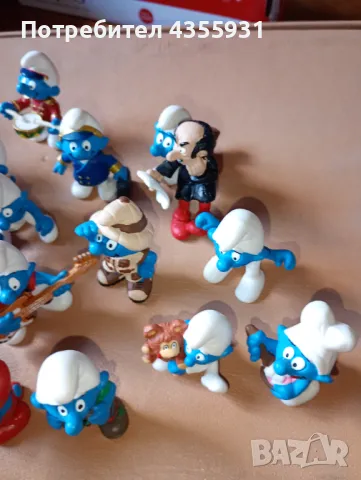 стара колекция смърфове смърфовете от 1985 до 2000 година , снимка 3 - Антикварни и старинни предмети - 50052208