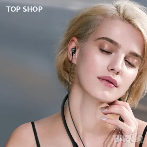 Bluetooth слушалки с лента за врат AzukiLife с впечатляващ звук, безжични слушалки, снимка 4 - Bluetooth слушалки - 49937564