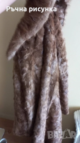 Старинни Датско и Нидерландско производство палта от естествена кожа и косъм, снимка 14 - Палта, манта - 51762331