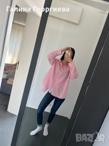 Розова риза, снимка 2 - Ризи - 47724212