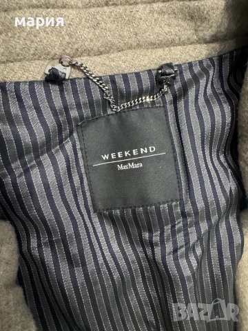 Вълнено палтенце Weekend Max Mara, снимка 2 - Палта - 51112275