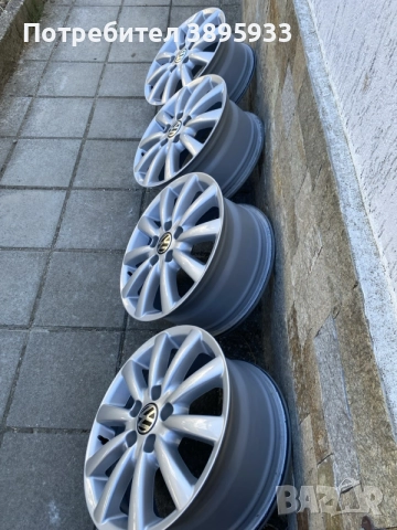 Оригинални джанти на VW Sharan / Seat Alhambra / Ford Galaxy 16”, снимка 4 - Гуми и джанти - 56127995