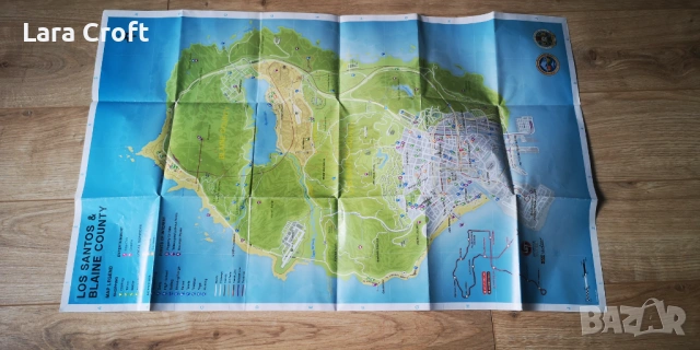 Постери и карти от игри GTA 5 Vice City Liberty City MAFIA III Elder, снимка 4 - Други - 53169770