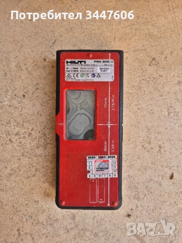 Hilti PRA 30G приемник за ротационен лазер, снимка 3 - Измервателни инструменти - 52210052