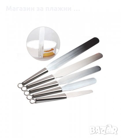 СЛАДКАРСКИ ИНСТРУМЕНТИ ЗА ДЕКОРАЦИЯ И ЗАГЛАЖДАНЕ НА ТОРТА - код  2766, снимка 5 - Прибори за хранене, готвене и сервиране - 34159887