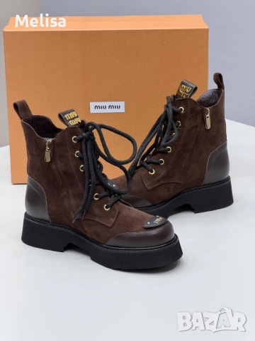 Дам боти ⚜️mıu mıu  , снимка 4 - Дамски боти - 52964450