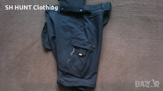 Timbra Work Stretch Full Shorts размер 52 / L изцяло еластични работни къси панталони W4-614, снимка 5 - Панталони - 51949589