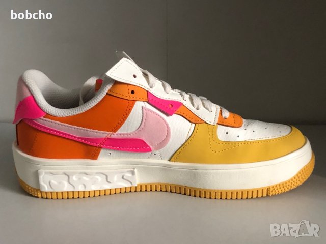 Nike Air Force 1 Fontanka Summit White / Hyper Pink , снимка 3 - Маратонки - 42283141