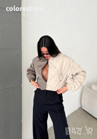 ДАМСКО ШУШЛЯКОВО ЯКЕ NUDE, снимка 2 - Якета - 44589240