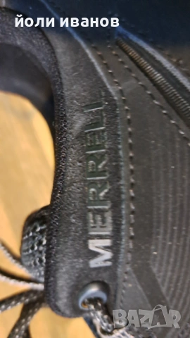 MERRELL-gore tex,vibram подметка,трекинг 47 номер, снимка 12 - Маратонки - 53748240