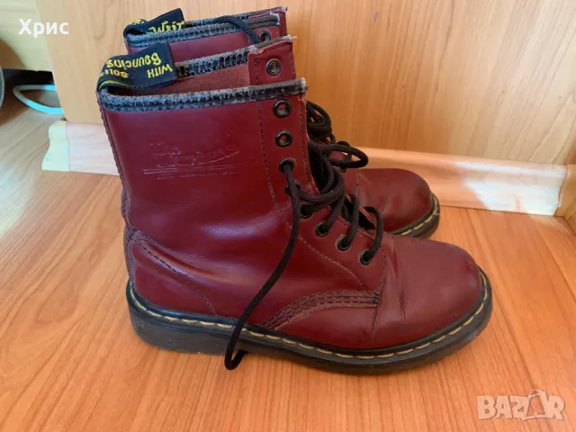 Кубинки Dr. Martens 37 номер, снимка 3 - Дамски боти - 48085789
