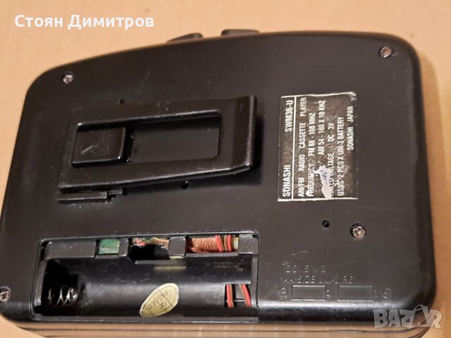 AM/FM уокмен Sonashi, снимка 7 - Радиокасетофони, транзистори - 41426334