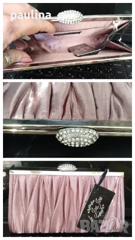 Три броя / Дамска чанта "Friis & Company", "Lou Lou by Cacharel" и Turcoise handmade , снимка 10 - Чанти - 36813290