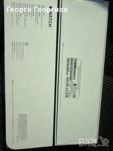 APPLE WATCH S11 CELL SPACE GREY ALUM CASE BLACK SPORT BAND M/L, снимка 2 - Смарт часовници - 55721883