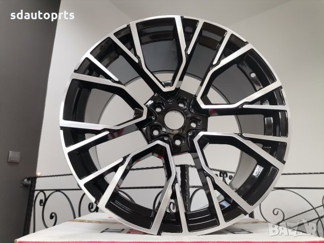 20" Джанти БМВ Х5 5X112 BMW M Competition 809M X5 G05 X6 G06 Спорт Пакет 9''+10.5", снимка 4 - Гуми и джанти - 34012433