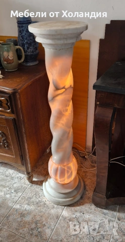 Светеща колона от алабастър, снимка 6 - Декорация за дома - 53722645