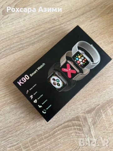 Smart Часовник K90 ⌚️, снимка 3 - Смарт часовници - 53360112