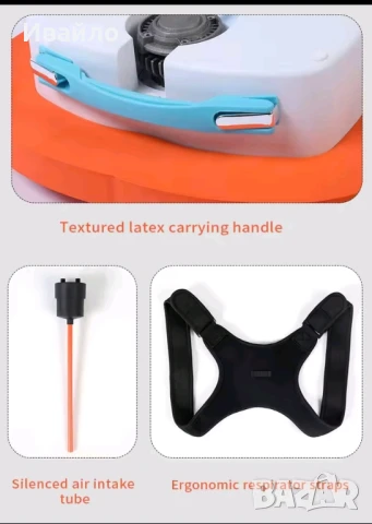 Продавам чисто нов компресор за гмуркане ! с едно зареждане 2-3 часа ! До 10 м . дълбочина !, снимка 4 - Водни спортове - 50858310