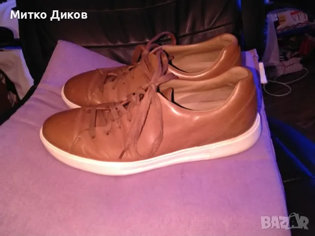 Clarks Сникърси Un Costa Lace 261486907 №45 стелка 285мм отличнш естест.кожа, снимка 4 - Маратонки - 49105788