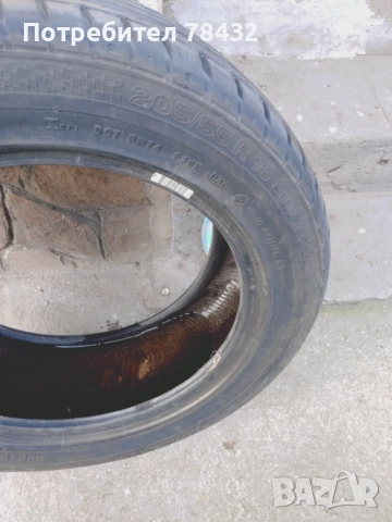 Гума 205/55/16 - 1 бр, снимка 3 - Гуми и джанти - 52867542