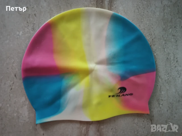 Продавам детска силиконова маркова шапка за плуване-FEILANG