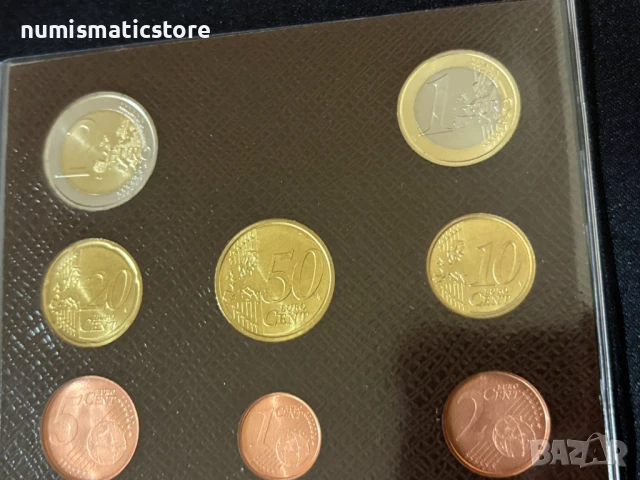 Ватикана 2023 г. - комплектен сет от 1 цент до 2 евро BU, снимка 6 - Нумизматика и бонистика - 50729787